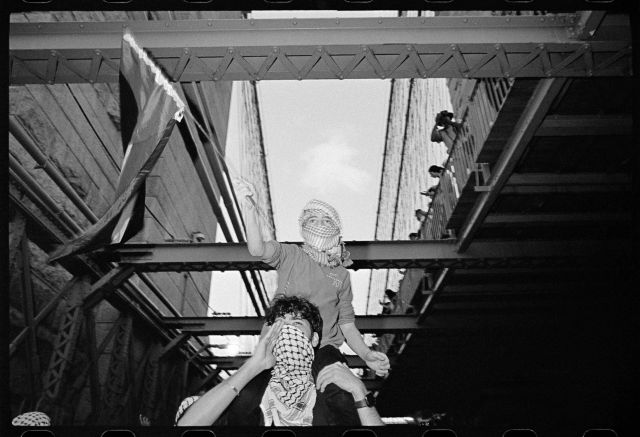 NYC architectural detail and street scene composition