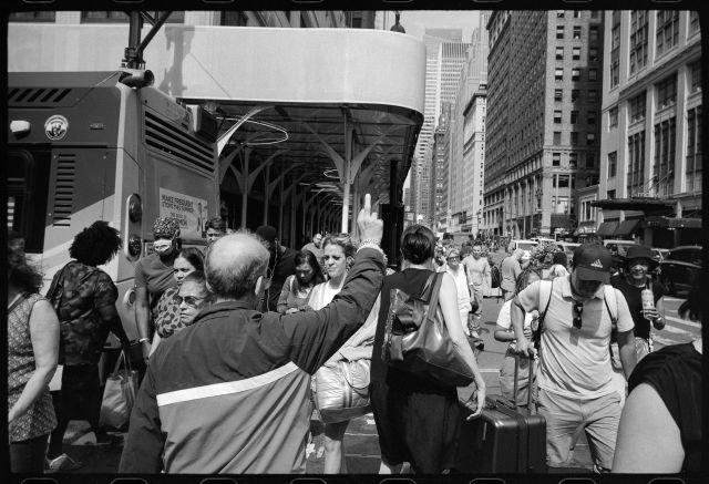 New York City street photography capturing urban life